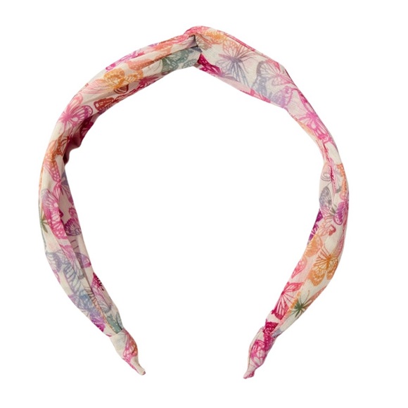 Purple Butterfly Twisted Headband - Picture 2 of 2